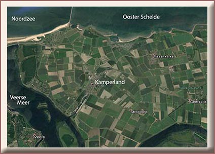 Kamperland kaart