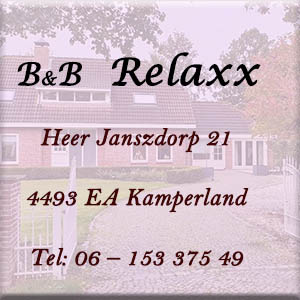 Kamperland B&B Relaxx