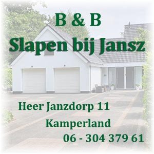 Kamperland B&B Slapen bij Jansz