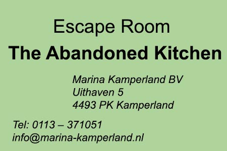 Kamperland activiteiten escape room