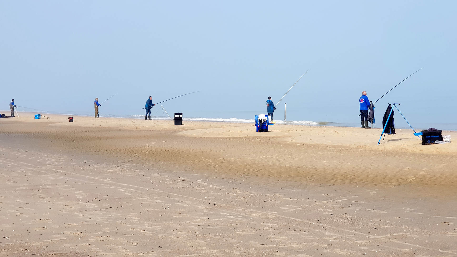 kamperland strandvissen